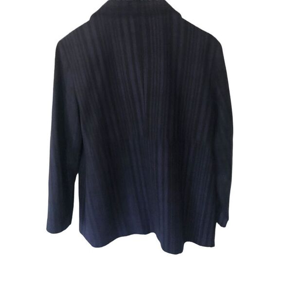 Motherhood Maternity Wool Blend Blue Black Plaid Peacoat Small - Picture 7 of 14